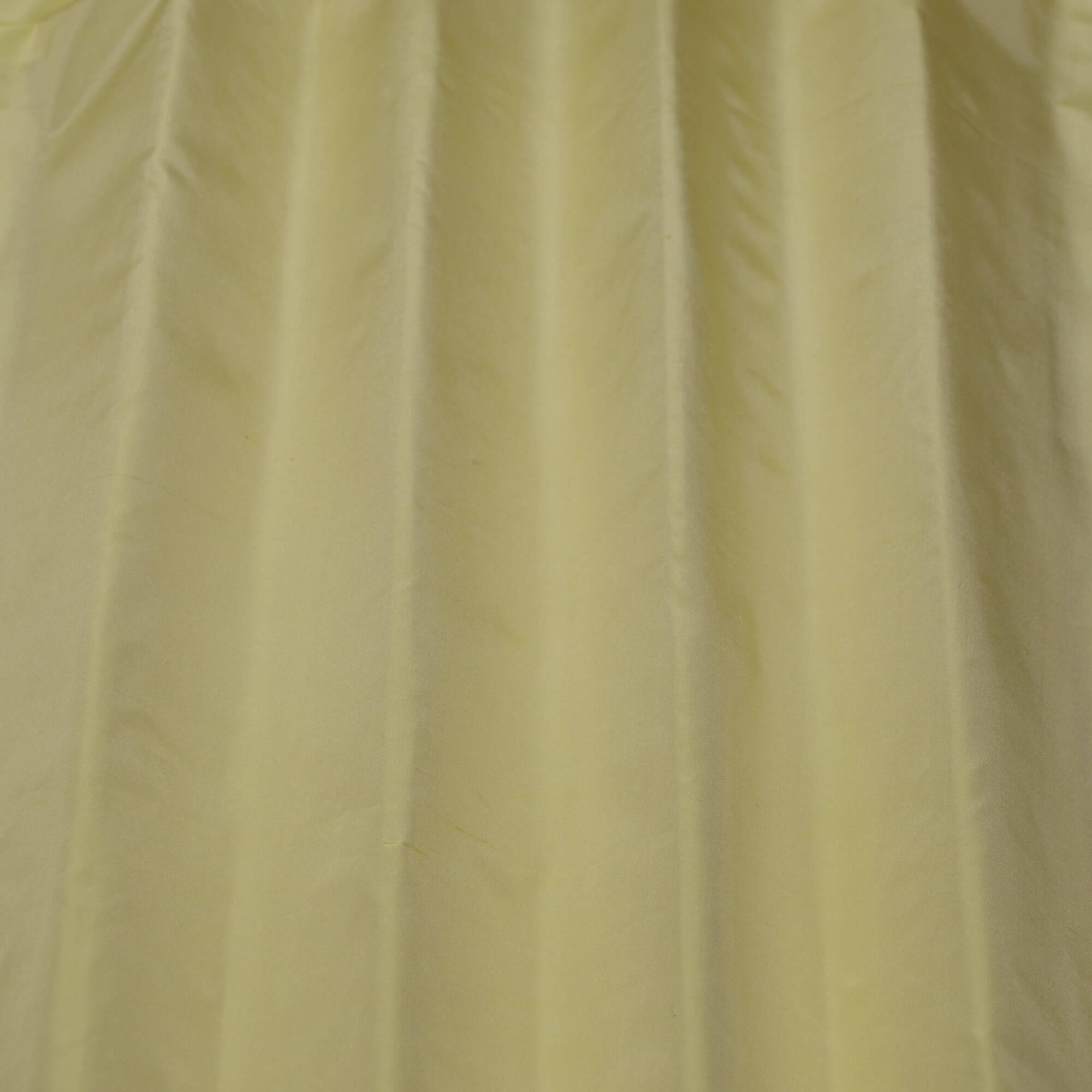 TS-7003: Light Yellow Silk Taffeta Fabric 100% Silk