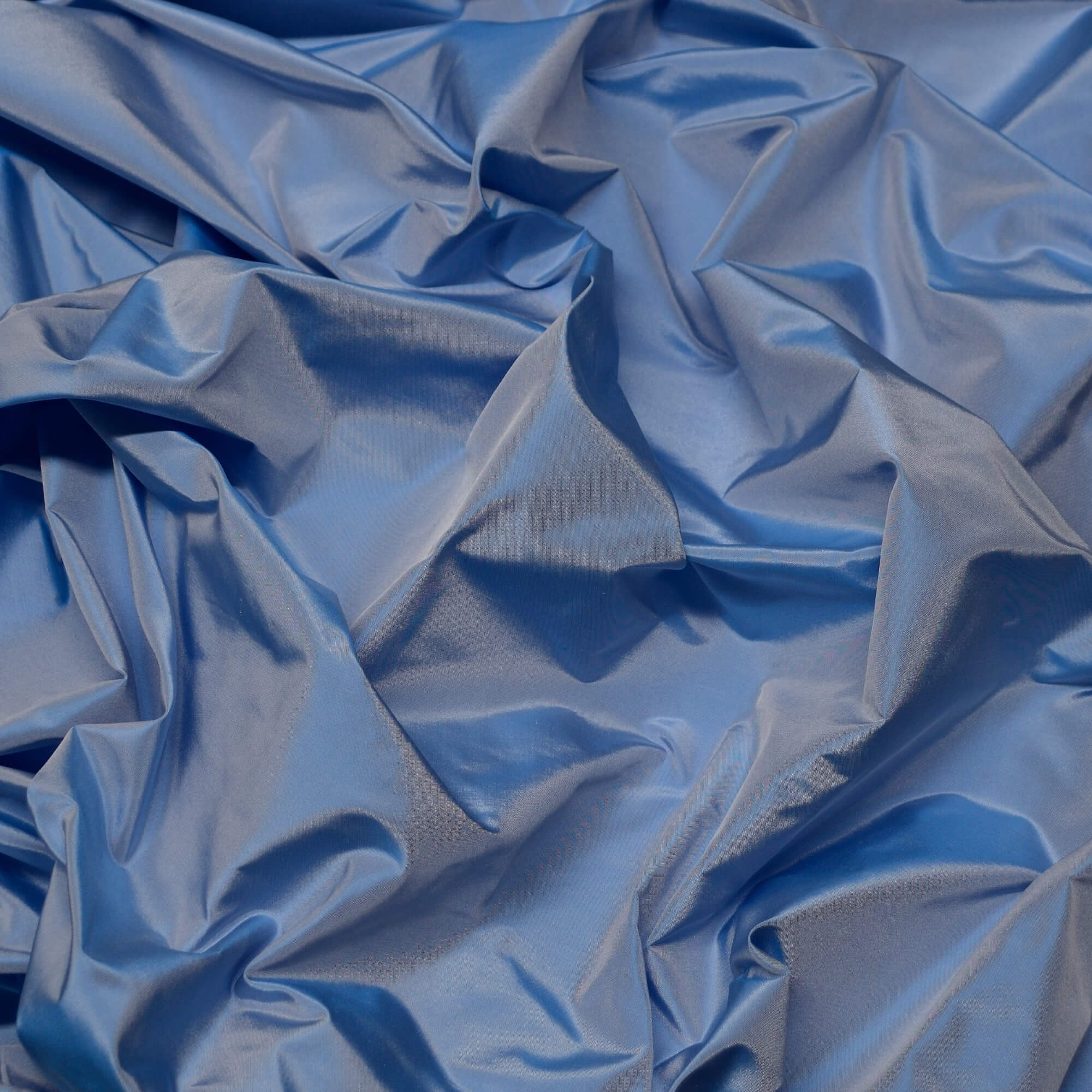 TS-7031: Cornflower Blue Silk Taffeta Fabric 100% Silk - Silks Unlimited